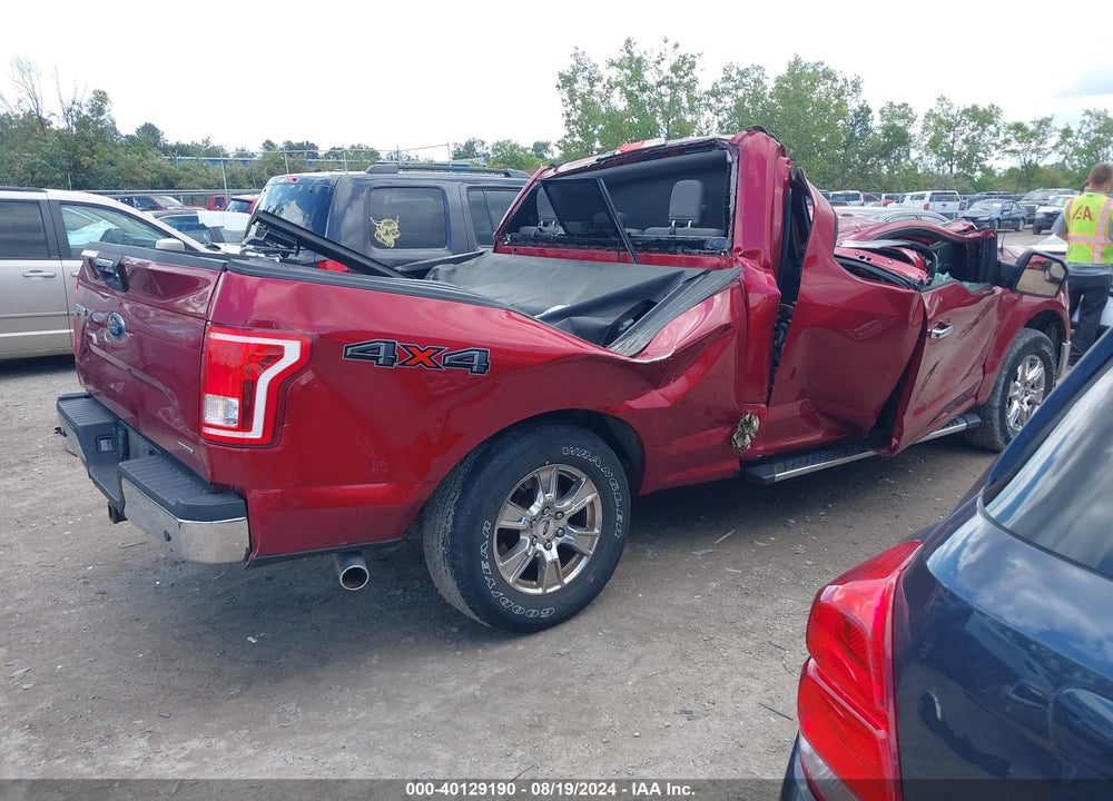 2016 FORD F-150 XLT VIN: 1FTFX1EF7GFC07016