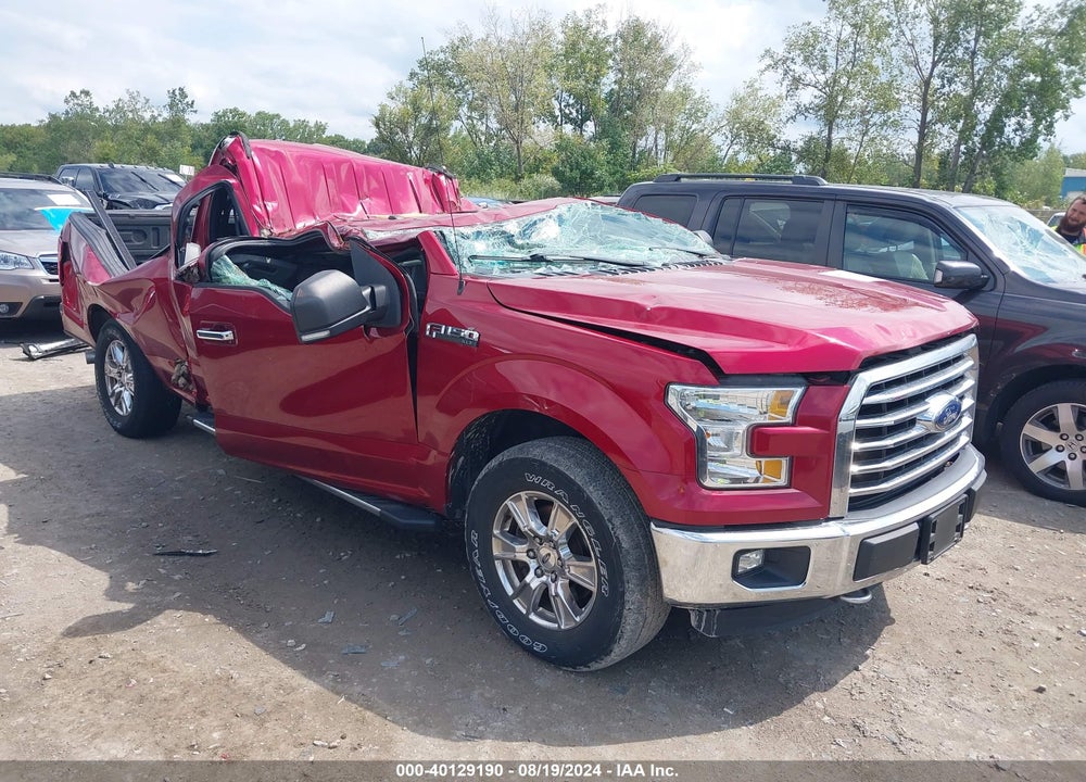 2016 FORD F-150 XLT VIN: 1FTFX1EF7GFC07016
