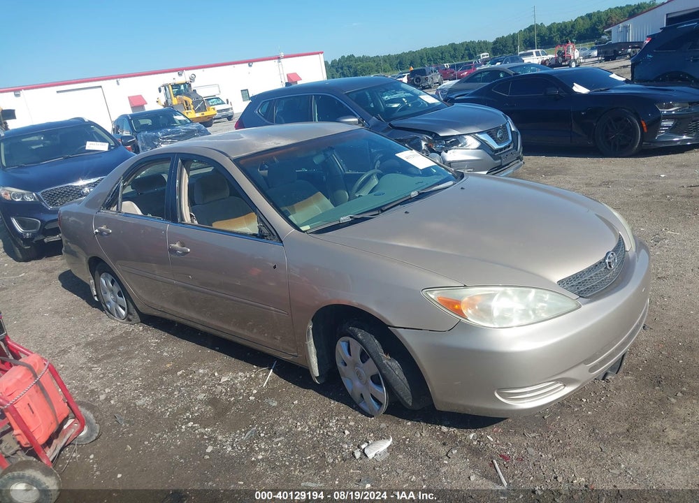 2002 TOYOTA CAMRY LE VIN: 4T1BE32KX2U533104