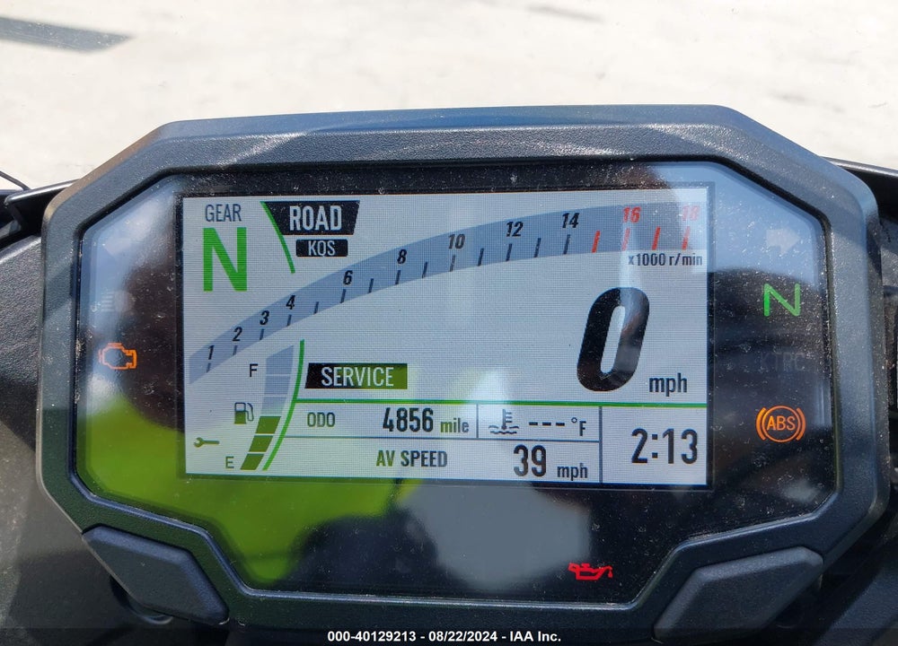 2024 KAWASAKI ZX636 K VIN: JKBZXJJ19RA001189