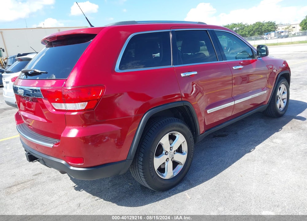 2011 JEEP GRAND CHEROKEE LIMITED VIN: 1J4RR5GG6BC512807