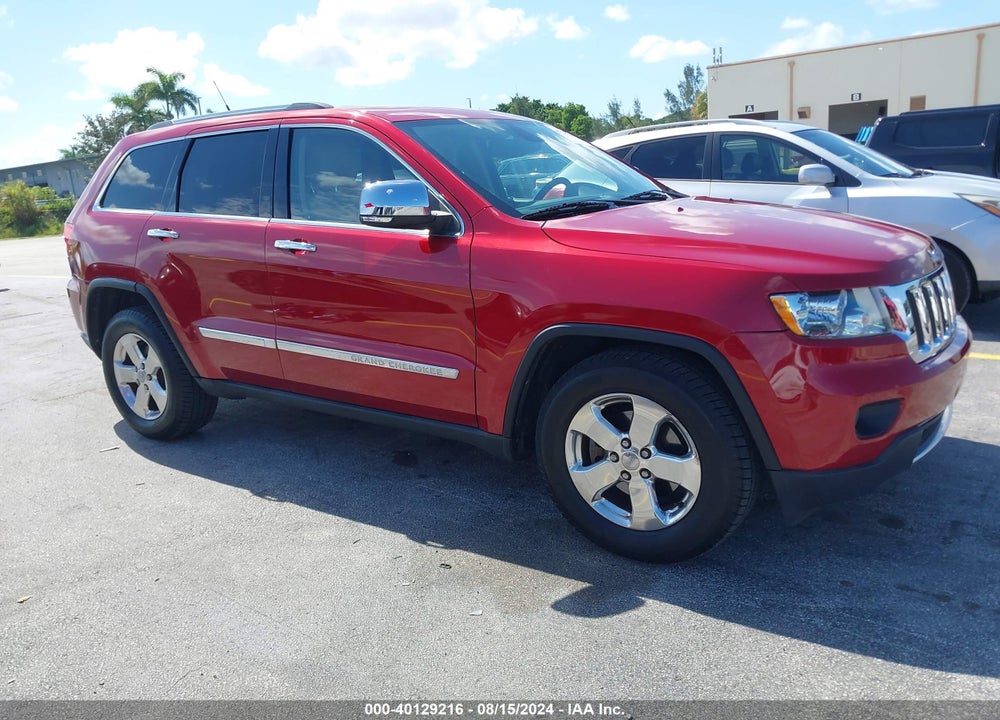 2011 JEEP GRAND CHEROKEE LIMITED VIN: 1J4RR5GG6BC512807