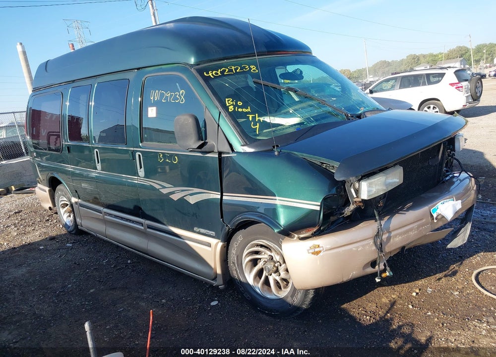 2002 CHEVROLET EXPRESS VIN: 1GBFG15R121104534