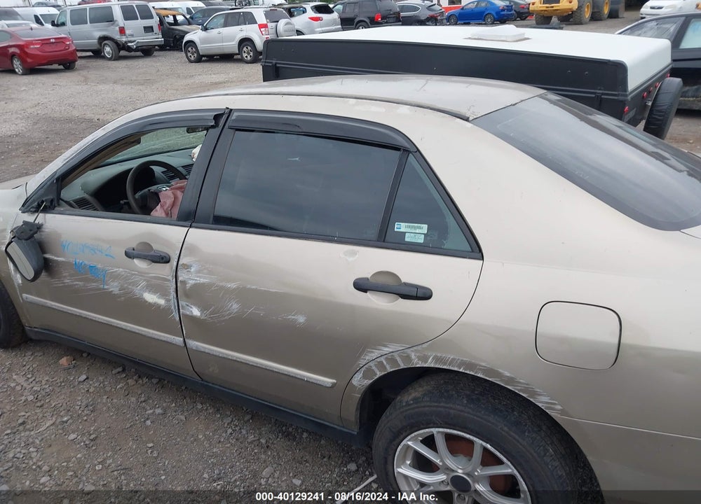 2003 HONDA ACCORD 2.4 DX VIN: 1HGCM56143A001537