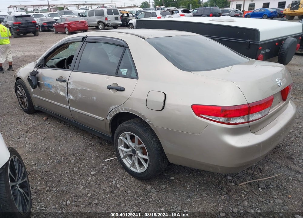 2003 HONDA ACCORD 2.4 DX VIN: 1HGCM56143A001537