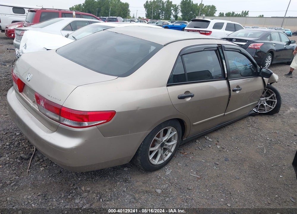 2003 HONDA ACCORD 2.4 DX VIN: 1HGCM56143A001537