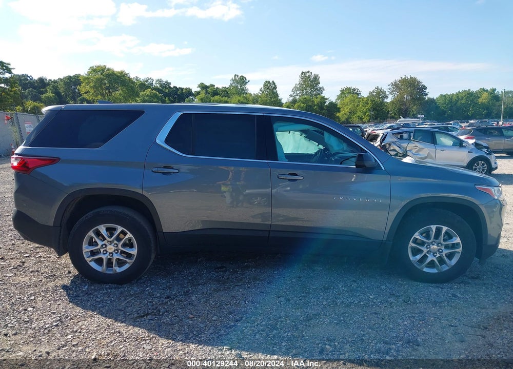2021 CHEVROLET TRAVERSE FWD LS VIN: 1GNERFKW8MJ127523