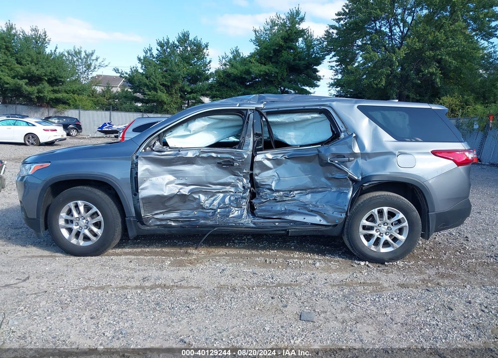 2021 CHEVROLET TRAVERSE FWD LS VIN: 1GNERFKW8MJ127523