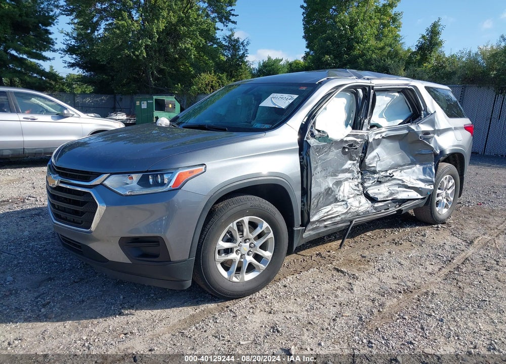 2021 CHEVROLET TRAVERSE FWD LS VIN: 1GNERFKW8MJ127523