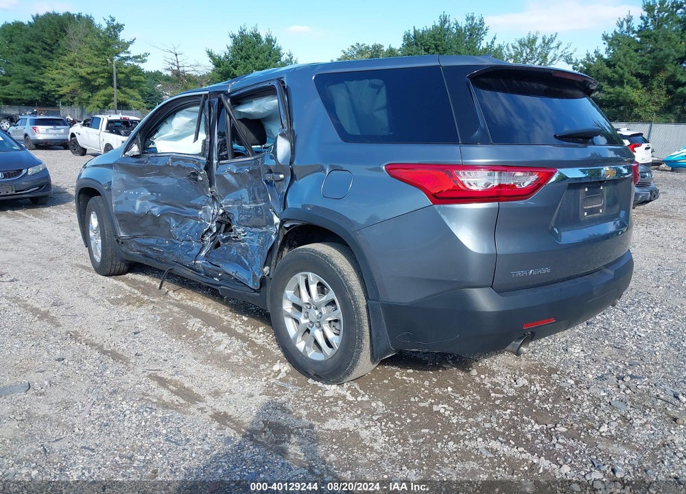 2021 CHEVROLET TRAVERSE FWD LS VIN: 1GNERFKW8MJ127523