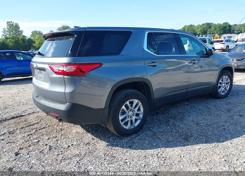 2021 CHEVROLET TRAVERSE FWD LS VIN: 1GNERFKW8MJ127523