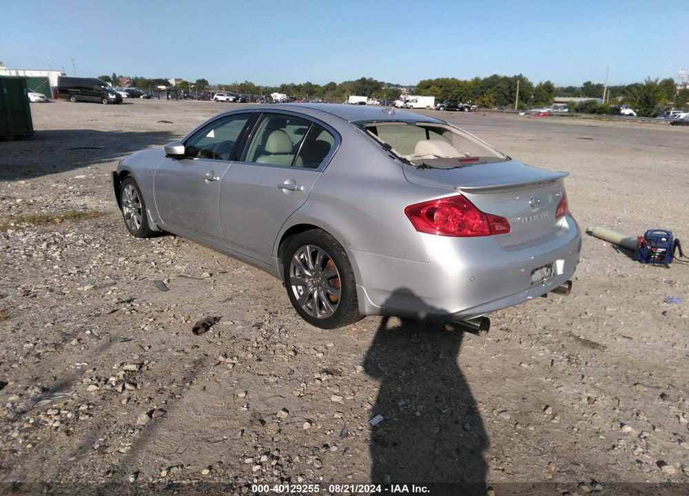 2011 INFINITI G37X SPORT APPEARANCE EDITION VIN: JN1CV6AR3BM407954