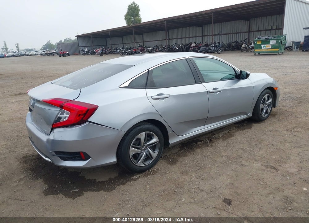 2020 HONDA CIVIC LX VIN: 2HGFC2F63LH510515