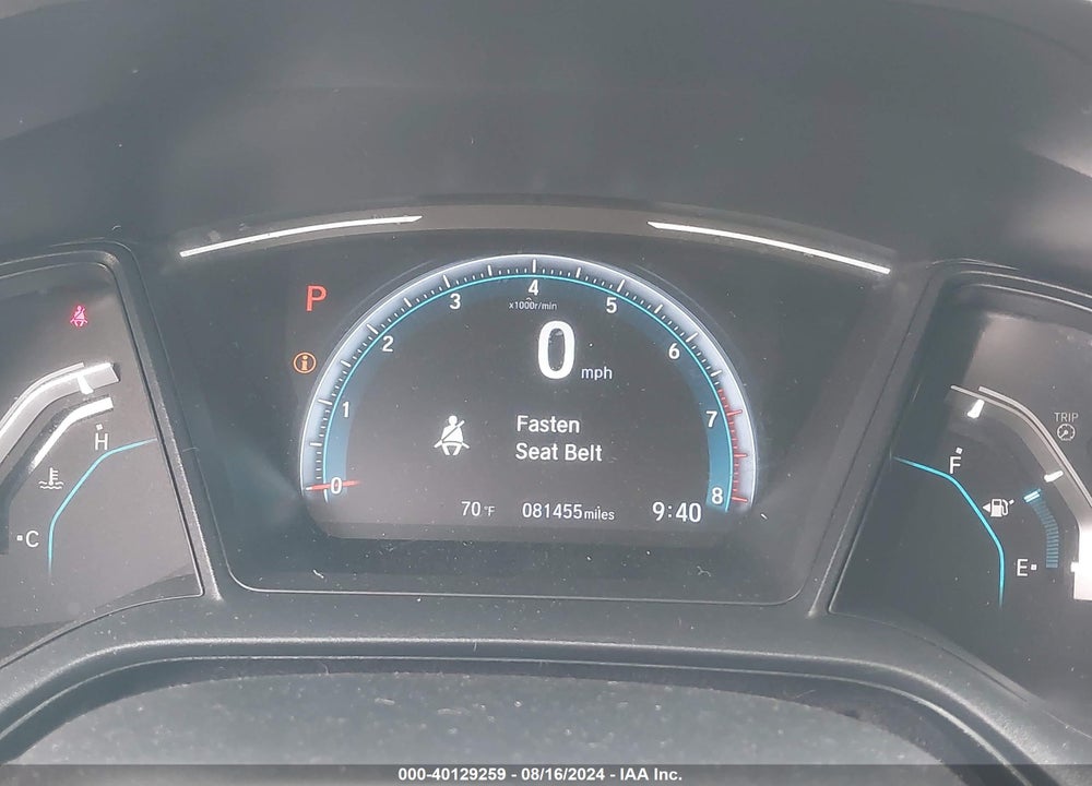 2020 HONDA CIVIC LX VIN: 2HGFC2F63LH510515