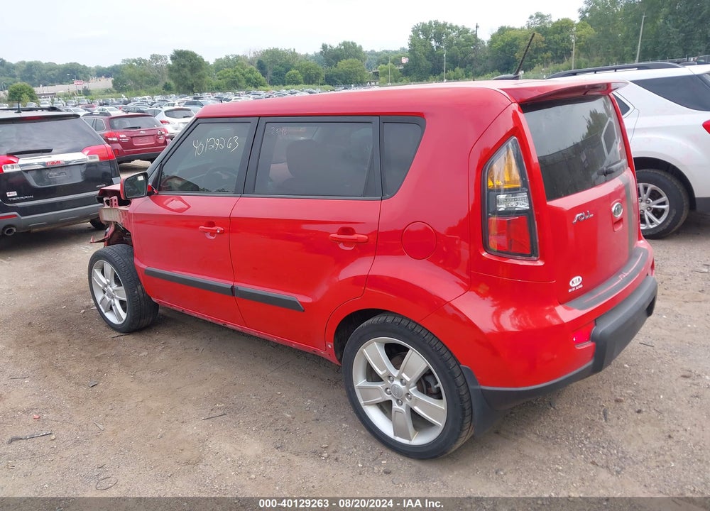 2011 KIA SOUL SPORT VIN: KNDJT2A21B7240711