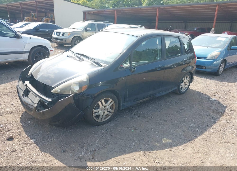 2008 HONDA FIT SPORT VIN: JHMGD37618S007164