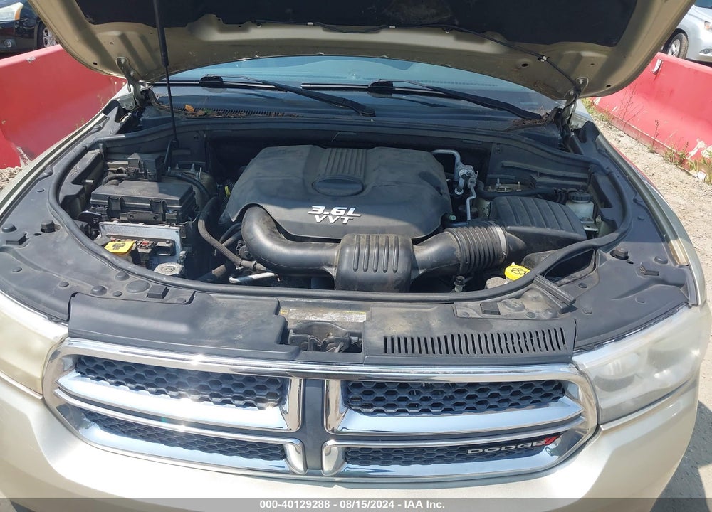 2012 DODGE DURANGO SXT VIN: 1C4RDJAG6CC169469