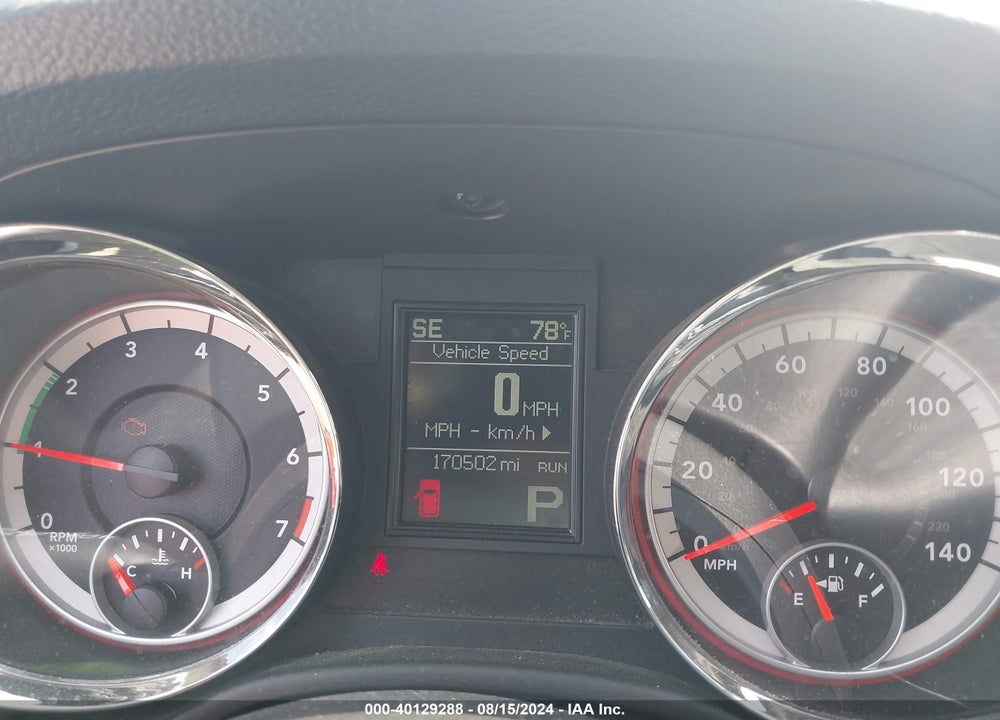 2012 DODGE DURANGO SXT VIN: 1C4RDJAG6CC169469