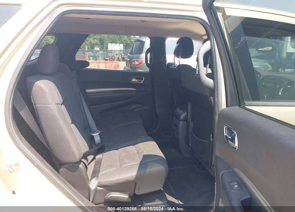 2012 DODGE DURANGO SXT VIN: 1C4RDJAG6CC169469