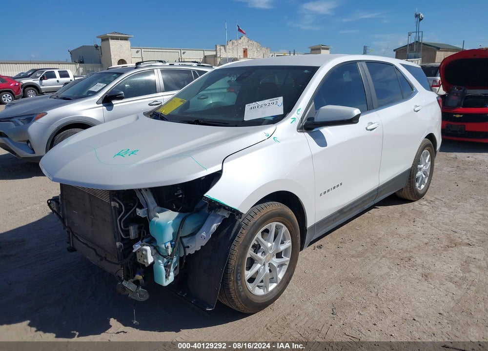 2022 CHEVROLET EQUINOX FWD LT VIN: 3GNAXKEV4NL193903