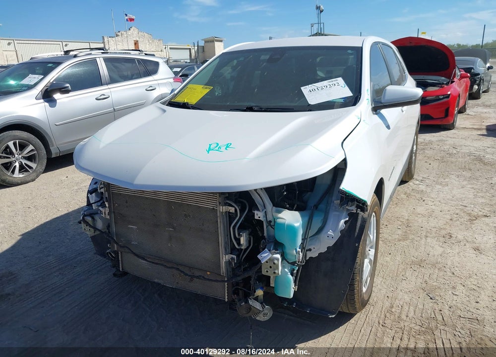 2022 CHEVROLET EQUINOX FWD LT VIN: 3GNAXKEV4NL193903