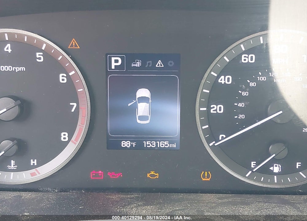 2016 HYUNDAI SONATA SE VIN: 5NPE24AF6GH310287