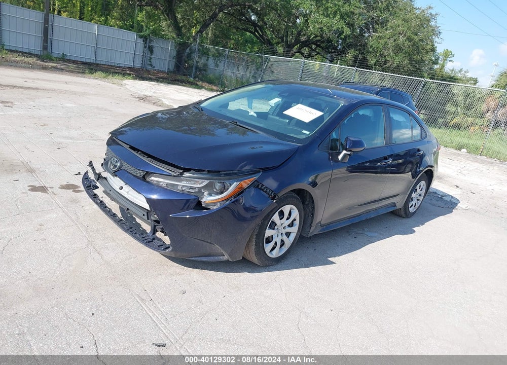 2022 TOYOTA COROLLA LE VIN: 5YFEPMAE1NP358854