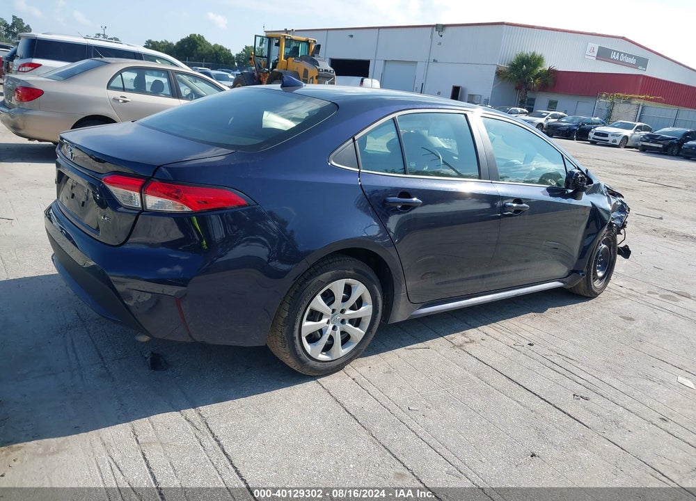 2022 TOYOTA COROLLA LE VIN: 5YFEPMAE1NP358854