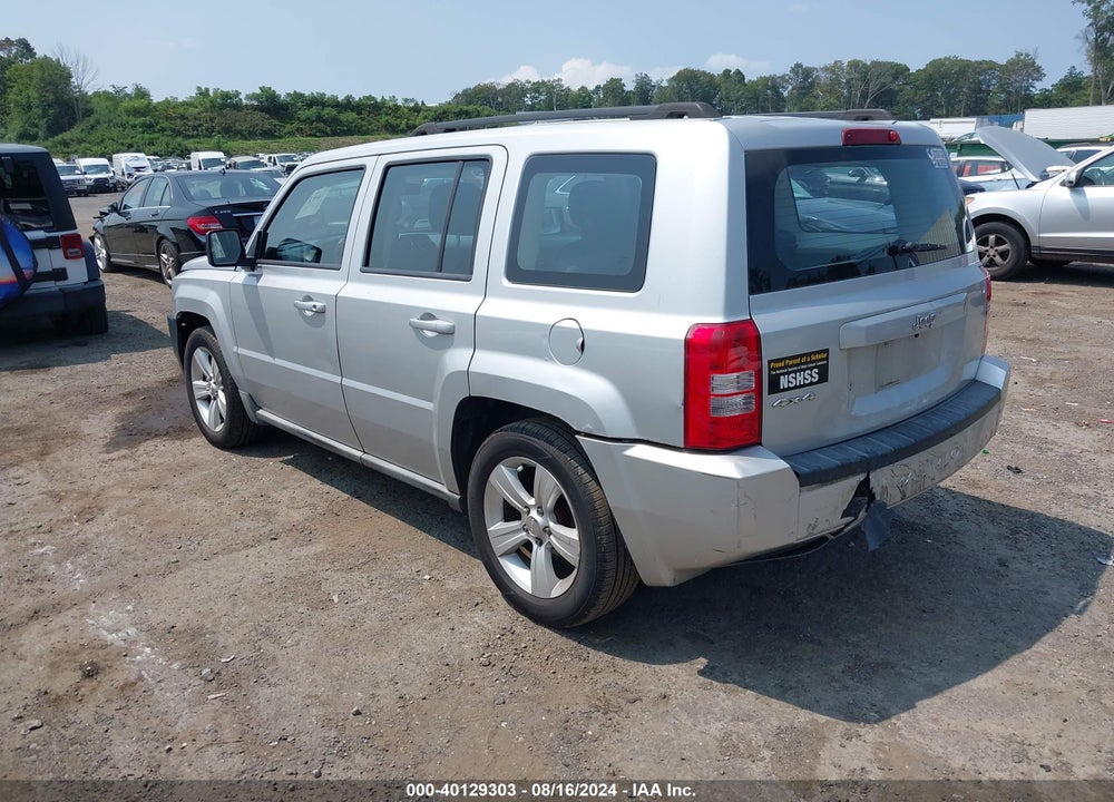 2010 JEEP PATRIOT VIN: 1J4NF2GB4AD649599