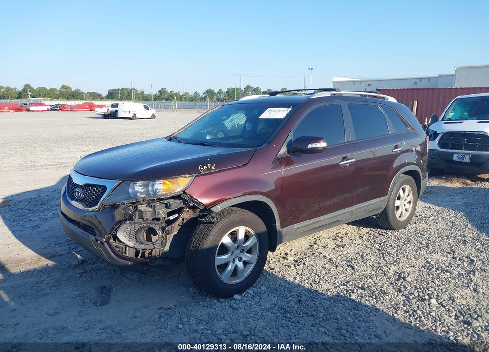 2012 KIA SORENTO LX VIN: 5XYKT3A63CG222065
