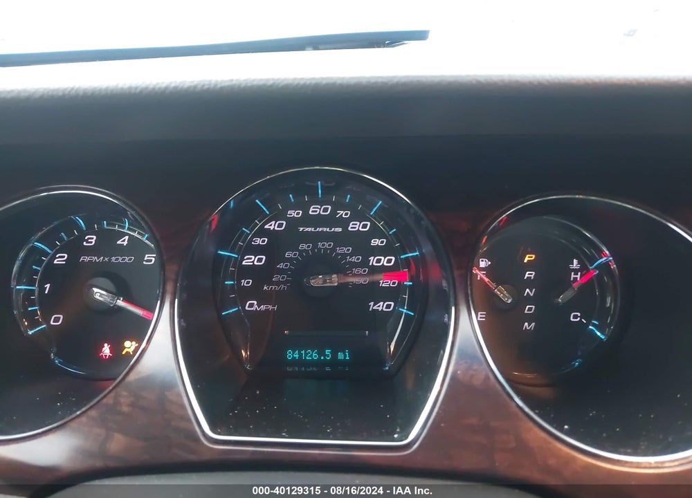 2011 FORD TAURUS LIMITED VIN: 1FAHP2JW1BG108950