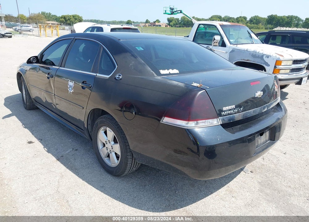 2009 CHEVROLET IMPALA LT VIN: 2G1WT57N991298879