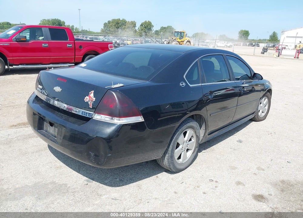 2009 CHEVROLET IMPALA LT VIN: 2G1WT57N991298879
