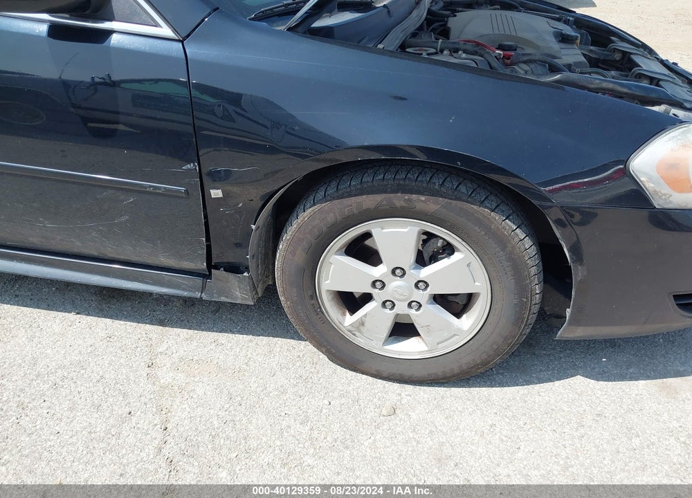 2009 CHEVROLET IMPALA LT VIN: 2G1WT57N991298879