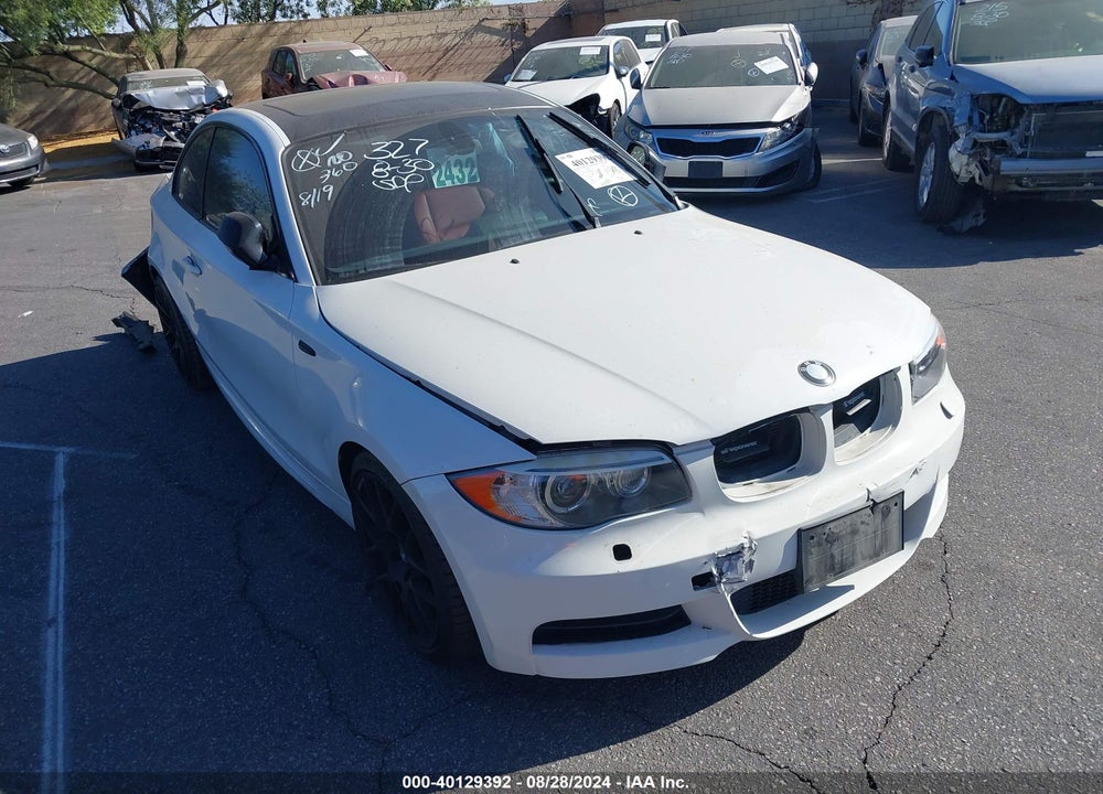 2013 BMW 135I VIN: WBAUC9C54DVM13727