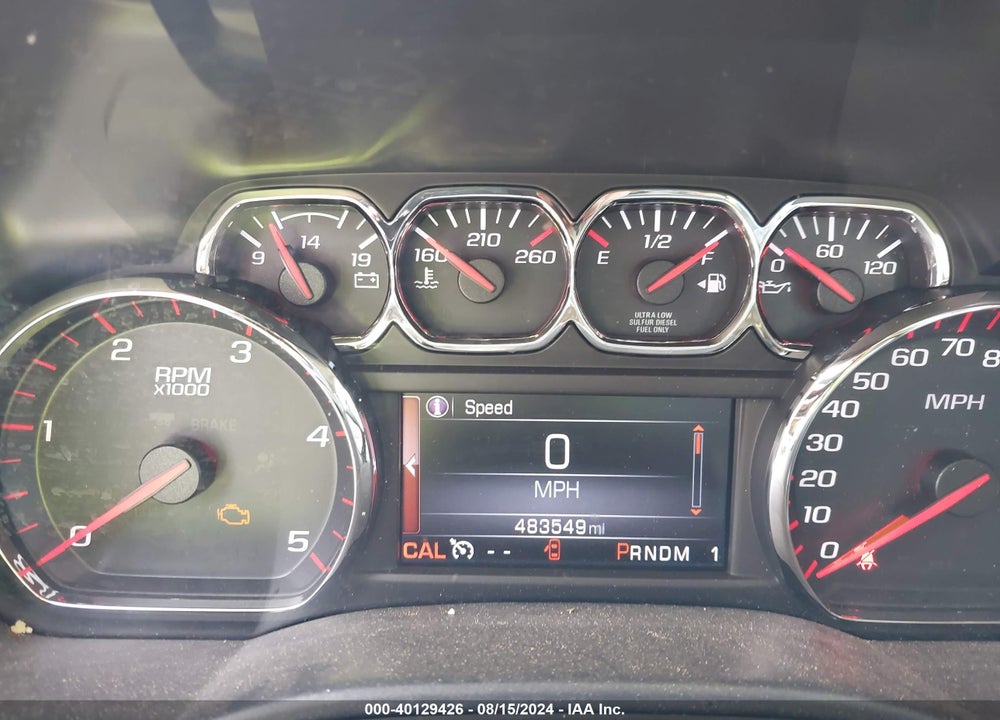 2015 GMC SIERRA 2500HD SLT VIN: 1GT12ZE88FF568472