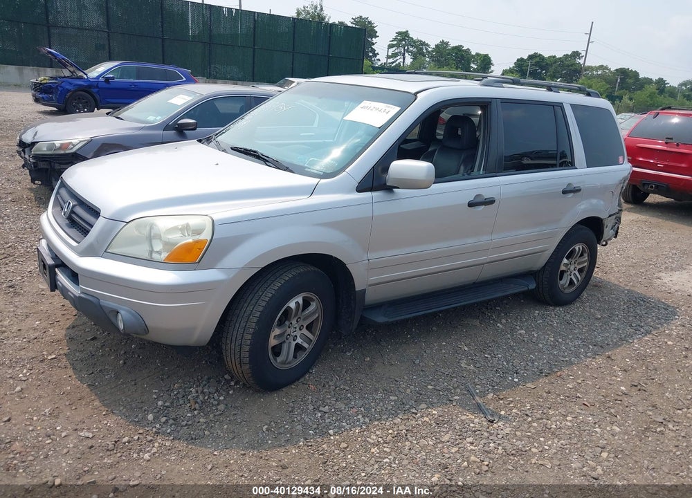 2003 HONDA PILOT EX-L VIN: 2HKYF18753H584802