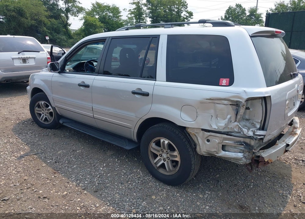 2003 HONDA PILOT EX-L VIN: 2HKYF18753H584802