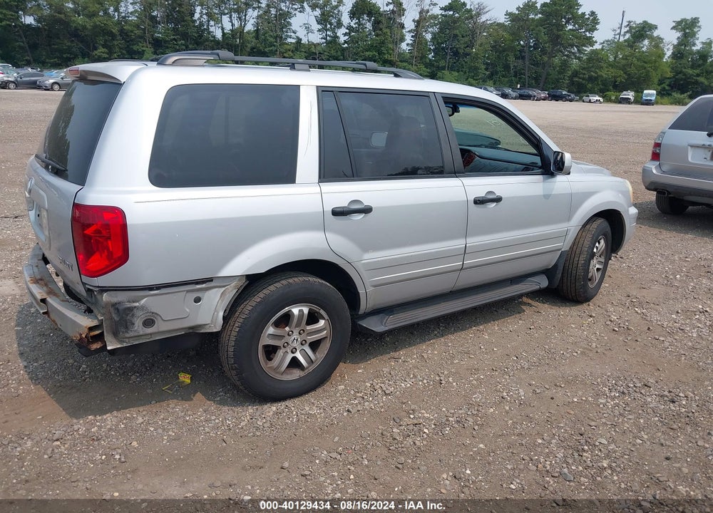 2003 HONDA PILOT EX-L VIN: 2HKYF18753H584802