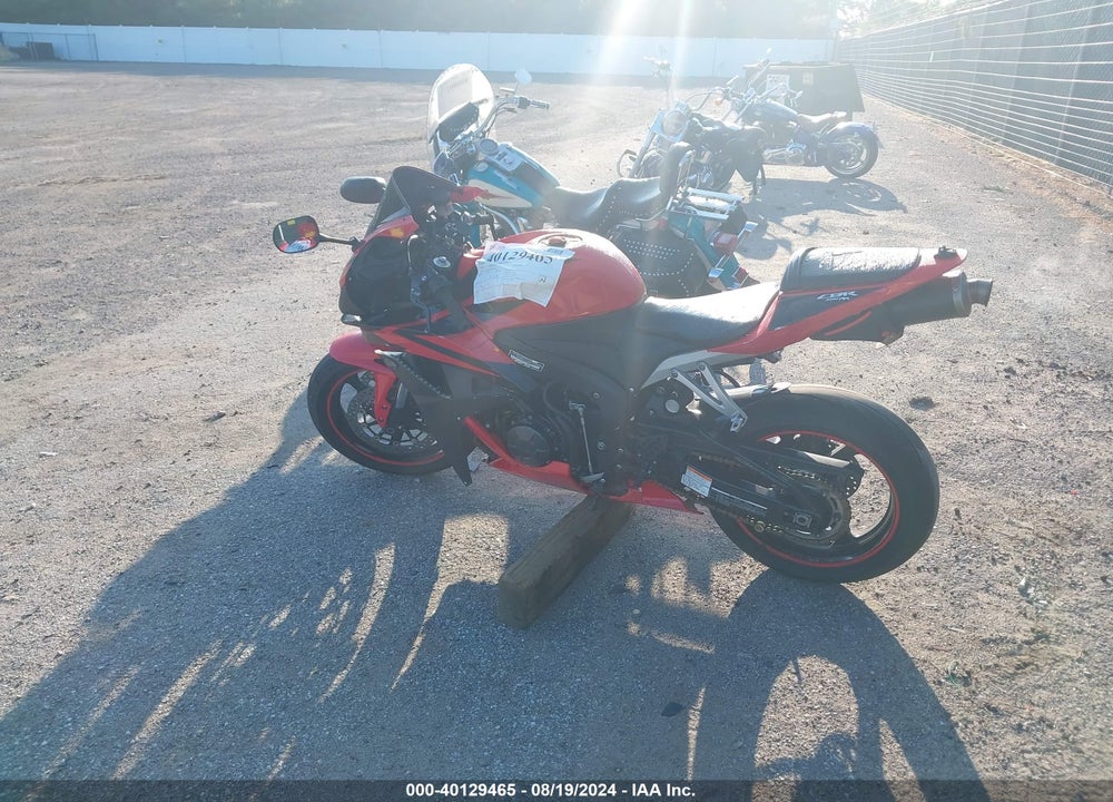 2007 HONDA CBR600 RR VIN: JH2PC40047M000171