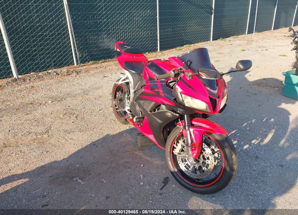 2007 HONDA CBR600 RR VIN: JH2PC40047M000171