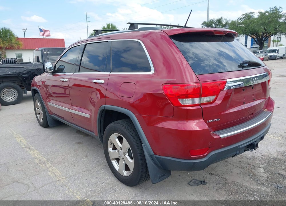 2013 JEEP GRAND CHEROKEE LIMITED VIN: 1C4RJEBG3DC510164