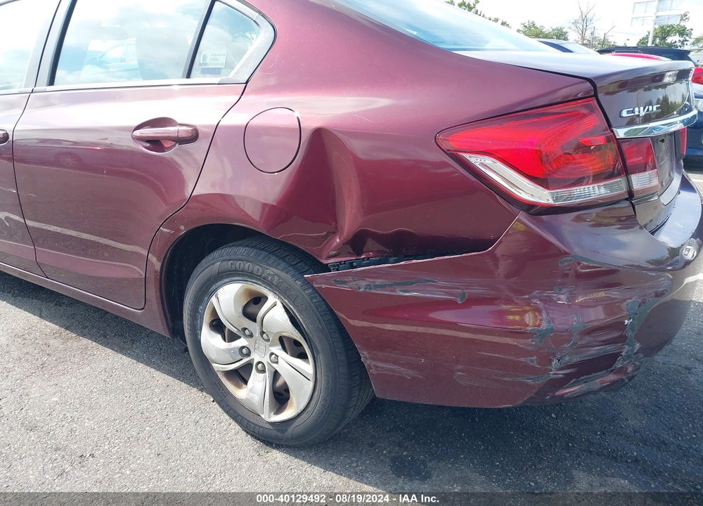 2014 HONDA CIVIC LX VIN: 19XFB2F59EE246031