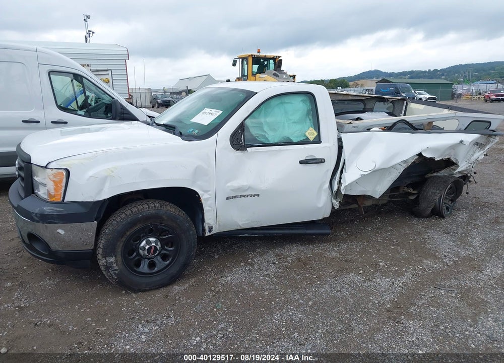 2011 GMC SIERRA 1500 WORK TRUCK VIN: 1GTN2TEX7BZ416522