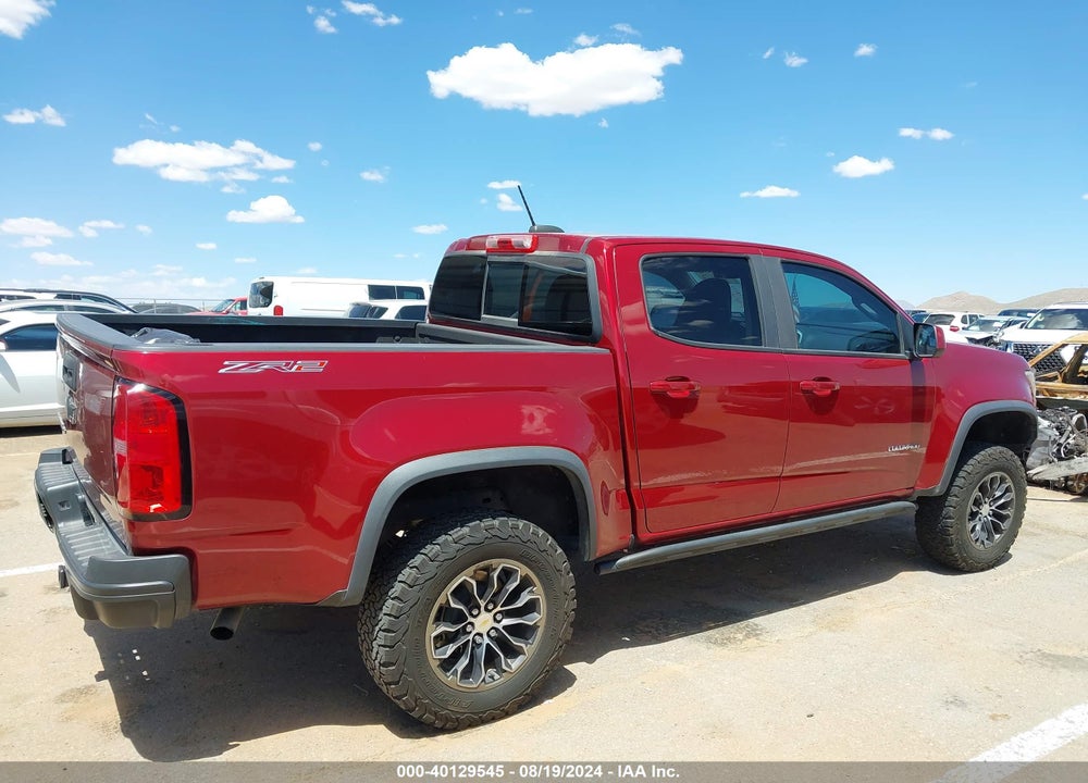 2019 CHEVROLET COLORADO ZR2 VIN: 1GCGTEEN1K1221031