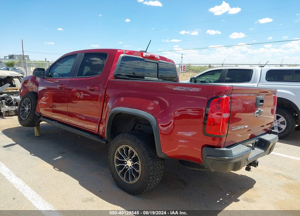 2019 CHEVROLET COLORADO ZR2 VIN: 1GCGTEEN1K1221031