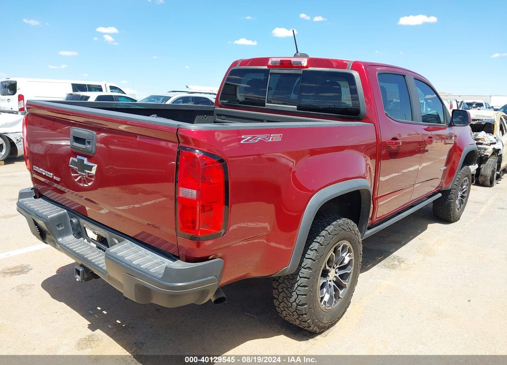 2019 CHEVROLET COLORADO ZR2 VIN: 1GCGTEEN1K1221031