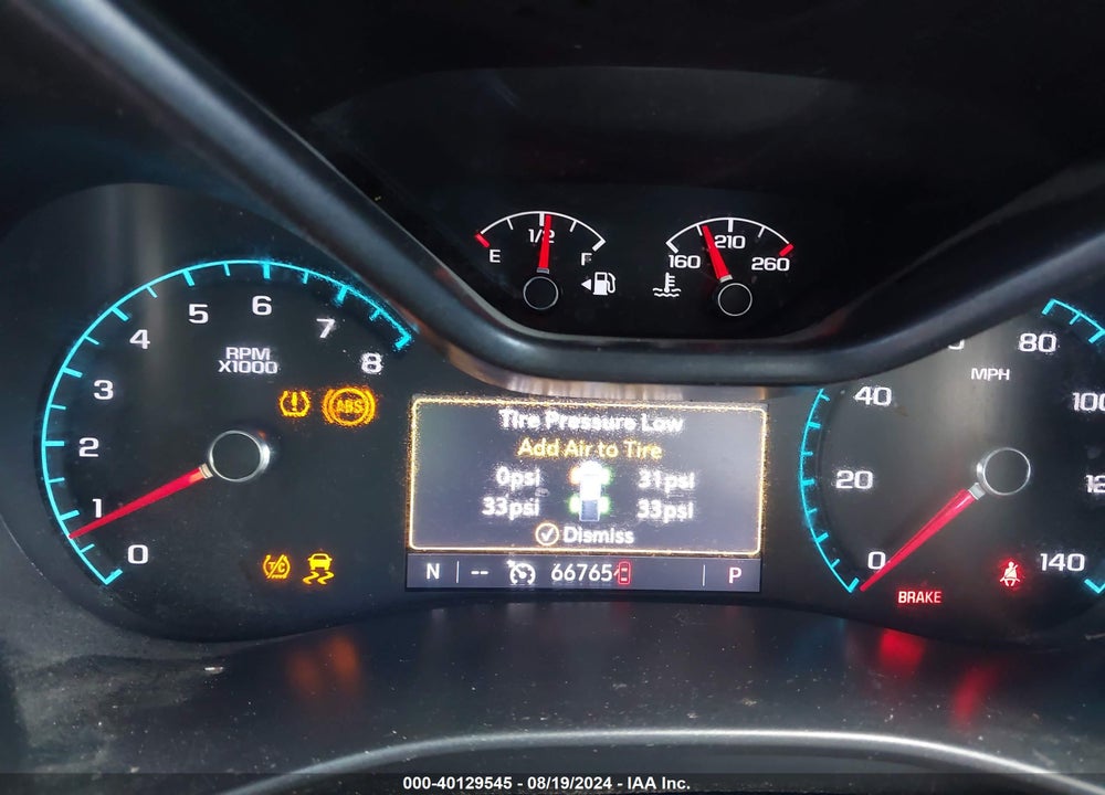 2019 CHEVROLET COLORADO ZR2 VIN: 1GCGTEEN1K1221031