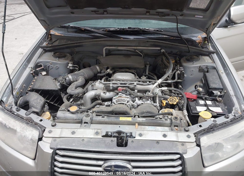 2007 SUBARU FORESTER 2.5X VIN: JF1SG65687H738232