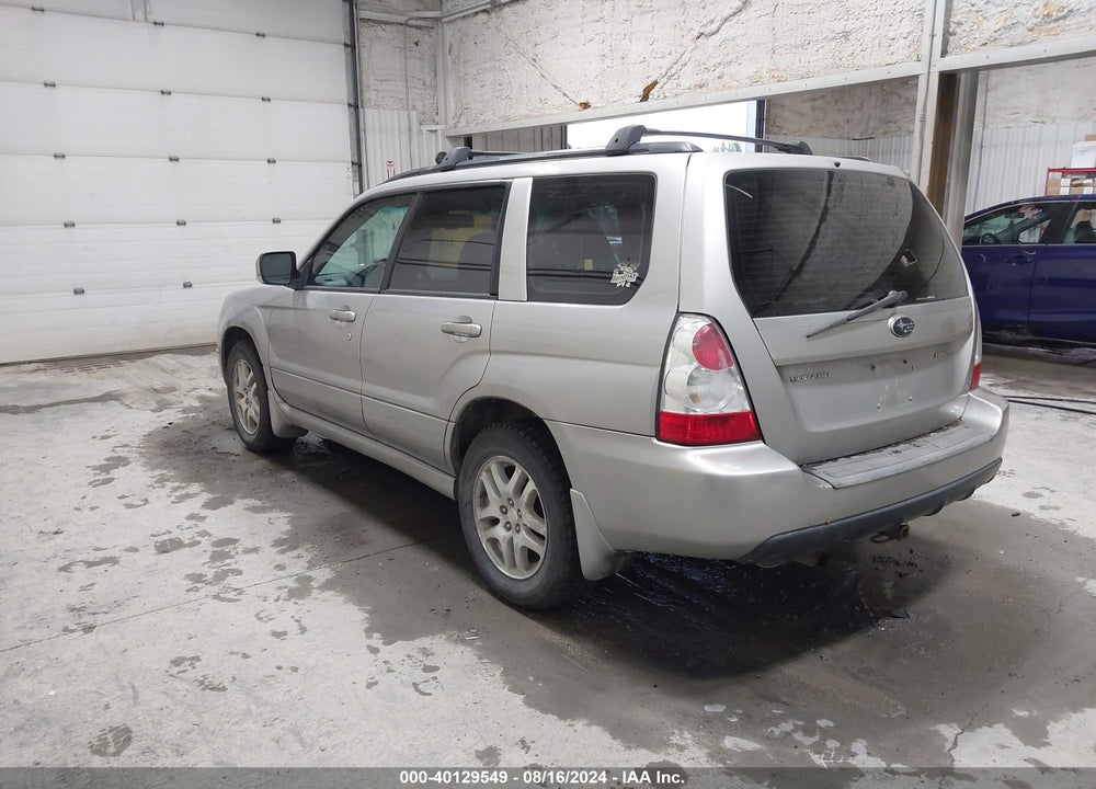 2007 SUBARU FORESTER 2.5X VIN: JF1SG65687H738232